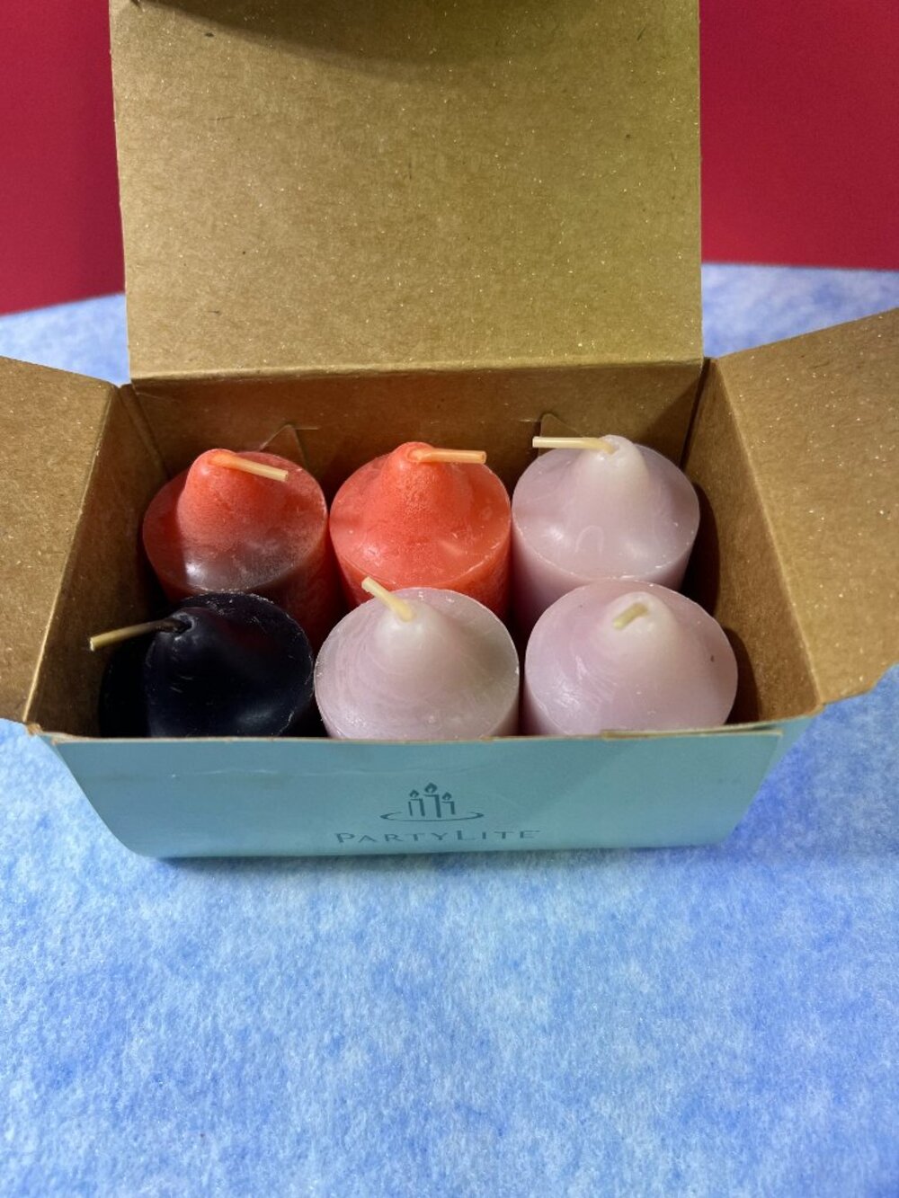 PartyLite Votive Candles - Set of 6 - Mixed scents